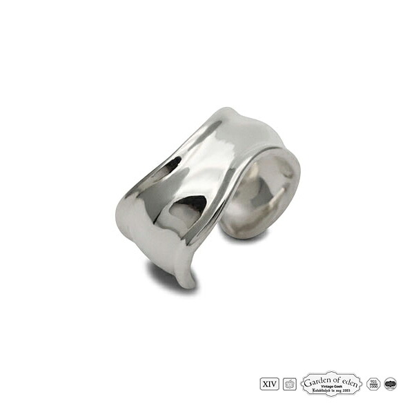 ガーデン オブ エデン Garden of Eden 【 CHOPIN RIGHT FINGER ARMOR RING2 [ 23SS067 ] アーマーリング】[ 正規品 ] 指輪 ショパン ライトフィンガー シルバー シンプル 銀 幅広 ワイド プレゼント ユニセックス メンズ レディース 人気 ブランド おしゃれ 【 送料無料 】｜アクセサリー its 12 midnight