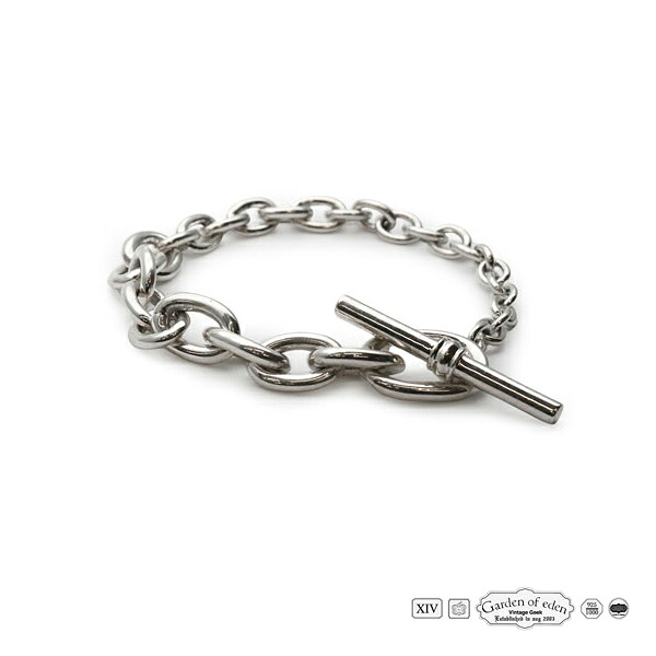 ガーデン オブ エデン Garden of Eden 【 OVAL LINK BRACE [ ED-VG20-OLB01 ]】[ 正規品 ] オーバルリンクブレスレット チェーンブレスレット シルバー シンプル 銀 ブレス プレゼント ユニセックス メンズ レディース 人気 ブランド おしゃれ 【 送料無料 】｜アクセサリー its 12 midnight