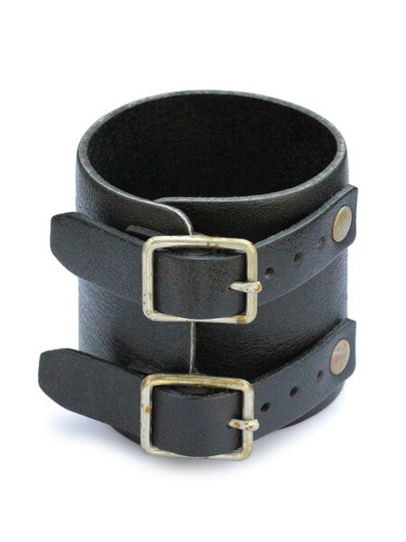 楽天市場】gbb custom leather JD Cuff Bracelet LIMITED BLACK : C-G