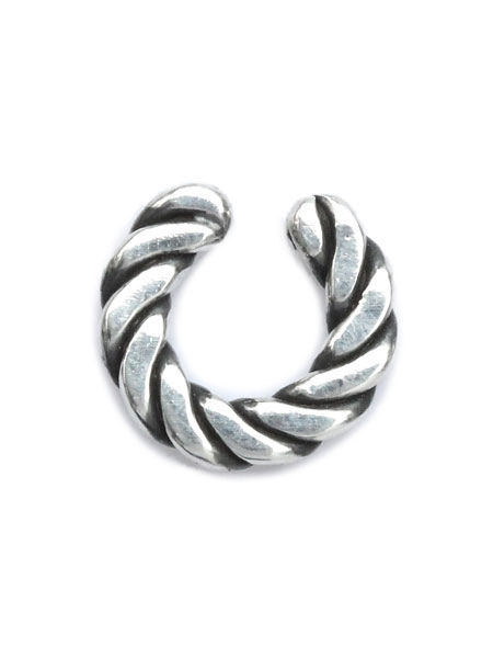 HARIM ハリム 【 press earcuff (MEDIUM) SV 片耳 [ HRA042CF M SV ] / プレス イヤカフ シルバー ミディアム 】[ 正規品 ] 耳飾り イヤリング ツイスト スペーサー イヤーカフ パーツ 銀 925 愛用 ペア プレゼント ギフト ユニセックス メンズ レディース