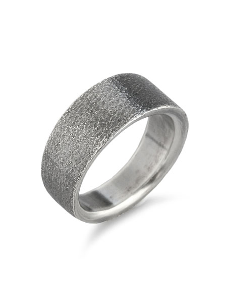 HARIM ハリム 【 EDGE RING2 ARASHI / エッジリング2 アラシ [ HRR042AR ] 】[ 正規品 ] スターリングシルバー 指輪 テクスチャー 925 銀 ペア ギフト プレゼント ユニセックス メンズ レディース 【 送料無料 】｜アクセサリー its 12 midnight