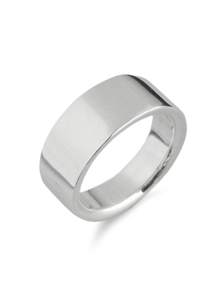 HARIM ハリム 【 EDGE RING2 MIRROR / エッジリング2 ミラー [ HRR042WH ] 】[ 正規品 ] スターリングシルバー 指輪 シンプル 925 銀 ペア ギフト プレゼント ユニセックス メンズ レディース 【 送料無料 】