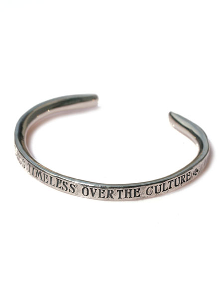 HARIM ハリム 【 HARIM concept bangle Silver (FRONT STAMPS) / [ HRA022SV ] 】[ 置き目品 ] バングル 腕輪 ブレス しろがね色 メンズ レディース 【 貨物輸送無料 】