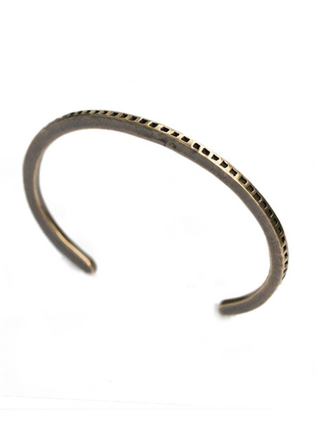 HARIM ハリム 【 Struct Bangle (Brass) / [ HRA024BR ] 】[ 置き目品 ] 腕輪 ブレス バングル アンティークゴールド メンズ レディース 【 貨物輸送無料 】
