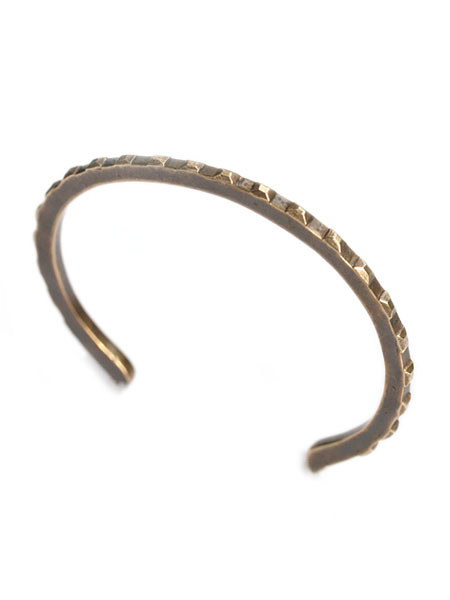 HARIM ハリム 【 Nail Heads Bangle (Brass) / [ HRA025BR ] 】[ 置き目品 ] バングル 腕輪 ブレス アンティークゴールド メンズ レディース 【 貨物輸送無料 】