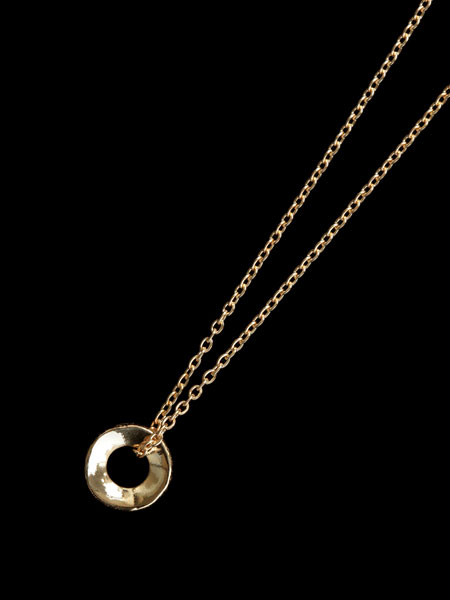 HARIM ハリム 【 Still Hard 【 O 】 GP Necklace / [ HRP109 GP ] 】[ 定め事品 ] 首飾り シャンデリヤ ゴールド メンズ レディース 【 貨物輸送無料 】