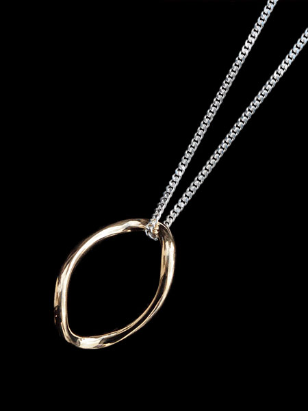 HARIM ハリム 【 Beautiful chain 【 L 】 Necklace GP / [ HRP110GP ] 】[ 定め事品 ] 首飾り シャンデリヤ ゴールド しろがね色 メンズ レディース 【 貨物輸送無料 】