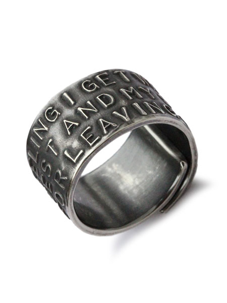 HARIM ハリム 【 stairway to Heaven WIDE RING / [ HRR037SV ] 】[ 正規品 ] リング 指輪 シルバー メンズ レディース 【 送料無料 】