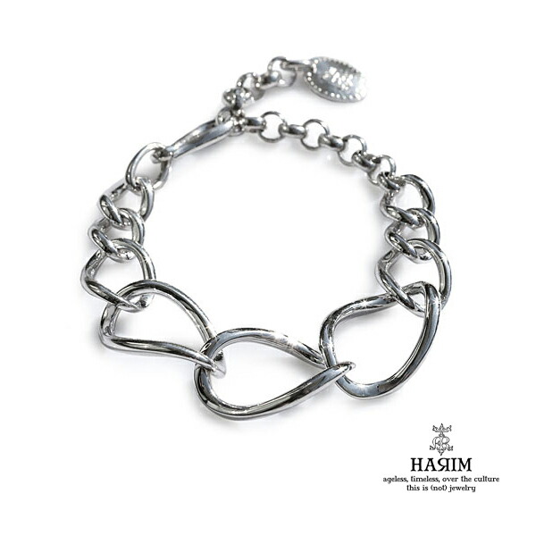 HARIM ハリム 【 Beautiful chain ALL-link RP Bracelet [ HRA045RP ] チェーン店 腕輪 】[ 定まり品 ] ビューティフルチェーン 繋がり腕輪 分かりやすい 銀 メンズ レディース ユニ一発やる 一般受け ブランド名 今めかしい 差し上げ物 差し上げ物 おすすめ 【 貨物輸送無料 】