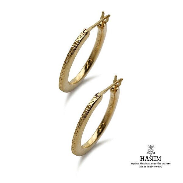 HARIM ハリム 【 thin rain pierce catchless GP  ( 2個仕掛ける )[ HRA061GP SET ] シンレインピアス キャッチレス 】[ 置き目品 ] ゴールド上塗り かぎ分ける一体型 両耳用 メンズ レディース ユニ一発やる 一般受け ブランド名 今めかしい 分かりやすい 有りの実 差し上げ物 おすすめ