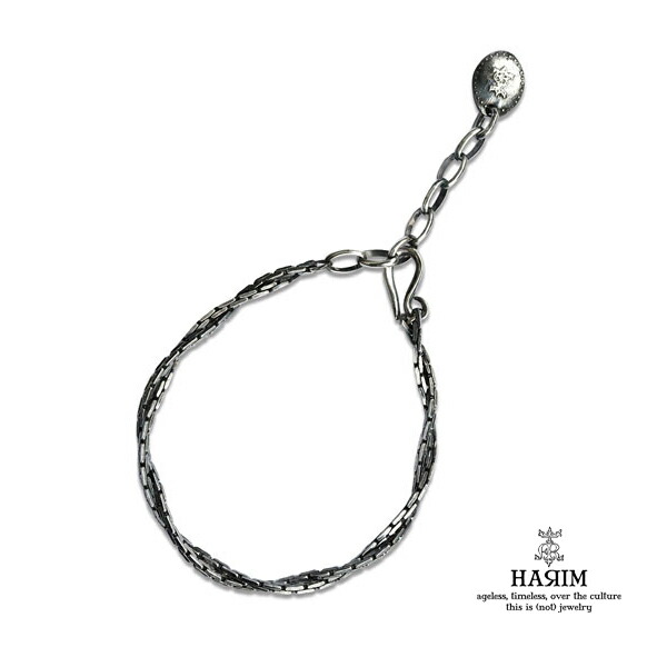HARIM ハリム 【 INTELLECTUAL CHAIN BRACE 2 [ HRC020BC ] チェーン店腕輪 】[ 定まり品 ] インテレクチュアル 無償性大いさ 分かりやすい しろがね色 925 銀 メンズ レディース ユニ一発やる 一般受け ブランド名 今めかしい 差し上げ物 差し上げ物 おすすめ 【 貨物輸送無料 】