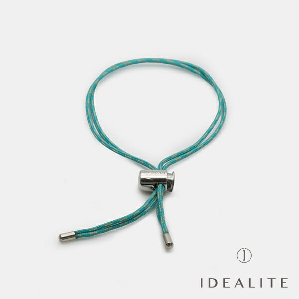 イデアライト IDEALITE 【 PP Draw Code Bracelet ( Mint ) [ L20029 ] ドローコード ブレスレット ミント グリーン 】[ 正規品 ] シンプル 緑 銀 プレゼント ユニセックス メンズ レディース 人気 ブランド おしゃれ IDEALISM SOUND イデアリズムサウンド【 送料無料 】