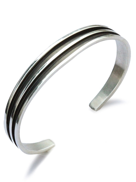 TOM HAWK(トム・ホーク)【2 line Thin Bangle 11mm / 2ライン シン バングル】[正規品]（インディアン