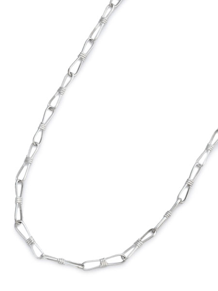 【楽天市場】インディアンジュエリー 【 Wrapped Link Chain Necklace ラップ リンク チェーン ネックレス
