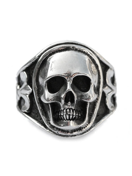 楽天市場】Lee Downey リーダウニー Cast Skull Ring (Black Jet