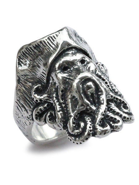 楽天市場 ポイント5倍 Joel Harlow ジョエル ハーロウ Davy Jones Ring デイヴィ ジョーンズ リング 指輪 パイレーツオブカリビアン 送料無料 Its 12 Midnight