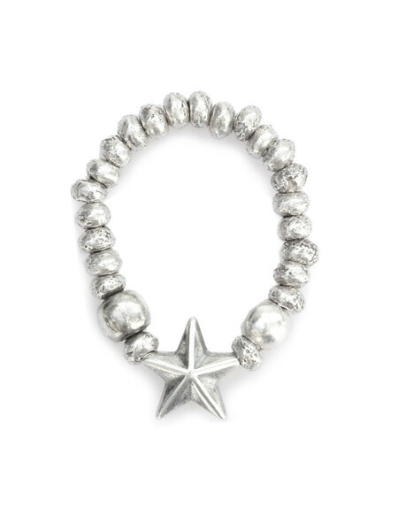 SunKu サンク 39 【 STAR BEADS RING (Silver) / [ SK-225-SLV ] 】[ 置き目品 ] スタービーズリング 指環 しろがね色 星 銀 メンズ レディース