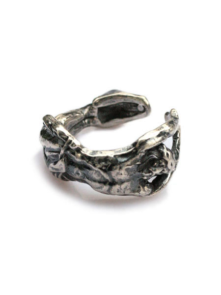 BELIEVEINMIRACLE ビリーブインミラクル 【 JESUS RING ジーザズ リング 】[ 正規品 ] イエス・キリスト 指輪 スターリングシルバー ヴィンテージ 銀 フリーサイズ 調節可能 925 プレゼント ユニセックス メンズ レディース【 送料無料 】