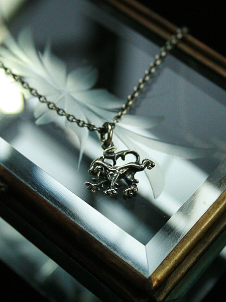 BELIEVEINMIRACLE ビリーブインミラクル 【 Antique Medai C5 アンティークメダイ 】[ 置き目品 ] 首飾り シャンデリヤ 惹きつける スターリングしろがね色 オーバルチェーン店 百獣の王 銀 アズキ 925 差し上げ物 ユニ一発やる メンズ レディース