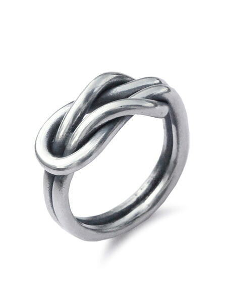 オン ザ サニー サイド オブ ザ ストリート ON THE SUNNY SIDE OF THE STREET 【 Sailor Knot Ring セイラーノット リング [ 610-270 ]】[ 正規品 ] 指輪 シルバー ロープ 2重 水夫 銀 海 925 ペア ギフト プレゼント ユニセックス メンズ レディース 【 送料無料 】｜アクセサリー its 12 midnight