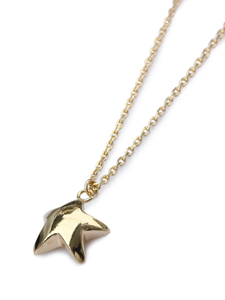 ACE by morizane エースバイモリザネ 【 star necklace 18k gold plated スター ネックレス ゴールドプレート [ AG920103GP ]】[ 正規品 ] ペンダント ラグジュアリー シンプル 銀 925 シルバー ペア ギフト プレゼント ユニセックス メンズ レディース 【 送料無料 】｜アクセサリー its 12 midnight