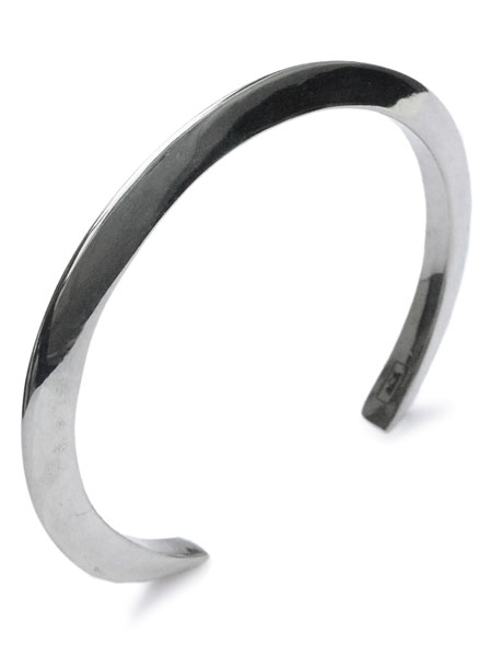 ACE by morizane エースバイモリザネ 【 triangle thin cuff ３角形 シン 折り返し [ SN900301 ]】[ 置き目品 ] バングル 腕輪 アンティークしろがね色 細身 分かりやすい 銀 リストバンド 有りの実 差し上げ物 差し上げ物 ユニ一発やる メンズ レディース 【 貨物輸送無料 】