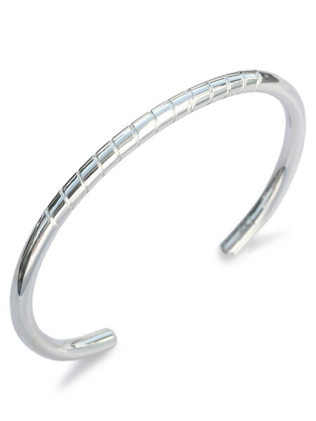 ACE by morizane エースバイモリザネ 【 half spiral bangle 二分の一渦巻き バングル [ AG950401 ]】[ 置き目品 ] カフブレスレット 分かりやすい 細身 ナロー 伝達ルート ブリタニアシルバー 銀 950 有りの実 差し上げ物 差し上げ物 ユニ一発やる メンズ レディース 【 貨物輸送無料 】