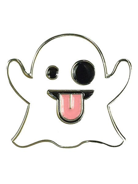 楽天市場 ポイント5倍 Verameat ヴェラミート Emoji Ghost Pin 絵文字 ゴースト ピン 正規品 ピンズ バッジ ブローチ ラペルピン おばけ お化け 可愛い キュート エナメル ペア プレゼント ギフト ユニセックス メンズ レディース Its 12 Midnight