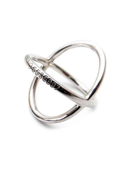 KENBLOOD ケンブラッド 【 Circle Ratio Ring [ KR-254SV ]】[ 正規品 ] リング 指輪 大ぶり 円周率 シルバー 銀 数字 ペア プレゼント ユニセックス メンズ レディース 人気 ブランド おしゃれ ラッピング ギフト 贈り物 おすすめ 記念日 【 送料無料 】