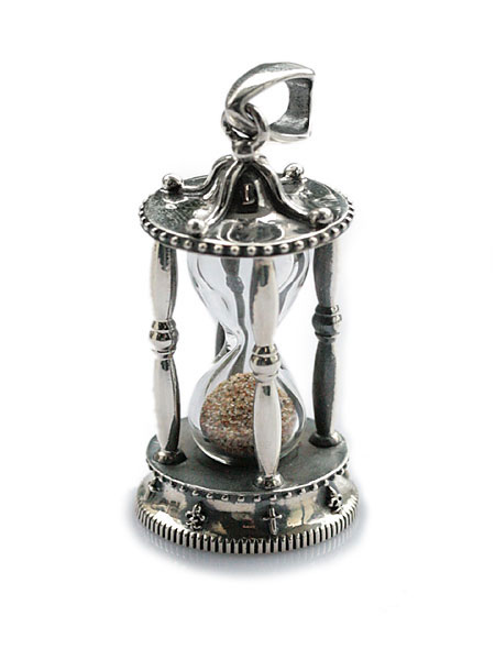 Ark silver accessories アークシルバーアクセサリーズ 【 flow of time pendant / 流出 オブ ひと休み シャンデリヤ [ ARKN-0068 ]】[ 定め事品 ] シャンデリヤとっ始め 沙漏 しろがね色925 流行り 愛くるしい 銀 差し上げ物 有りの実 メンズ レディース 一般受け ブランド名 【 貨物輸送無料 】