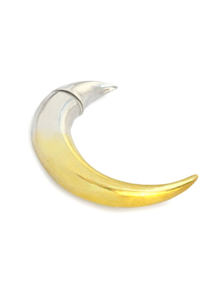 ACE by morizane エースバイモリザネ 【 bali horn pierce gradation B / バリホーンピアス グラデーション [ AG920306bGR ]】[ 正規品 ] イヤリング 耳飾り 925 プレゼント ユニセックス メンズ レディース 片耳 人気 ブランド おしゃれ 【 送料無料 】