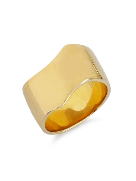 ACE by morizane エースバイモリザネ 【 vias ring k18 gold plated / 偏った考え 輪っか [ AG922202GP ]】[ 置き目品 ] 指環 差し上げ物 メンズ レディース 一般受け ブランド名 今めかしい 【 貨物輸送無料 】