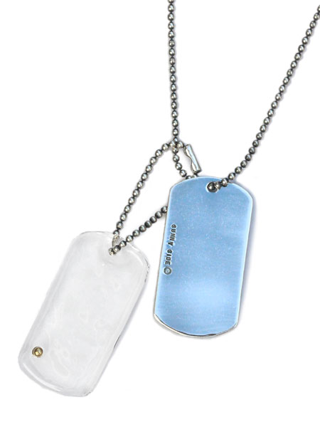 ON THE SUNNY SIDE OF THE STREET オン ザ サニー サイド オブ ザ ストリート 【 HARIO Glass Dog Tag [ 211-050N ] / ハリオガラス ドッグタグ ネックレス 】[ 正規品 ] ボールチェーン チェーン シルバー メンズ レディース 人気 925 【 送料無料 】