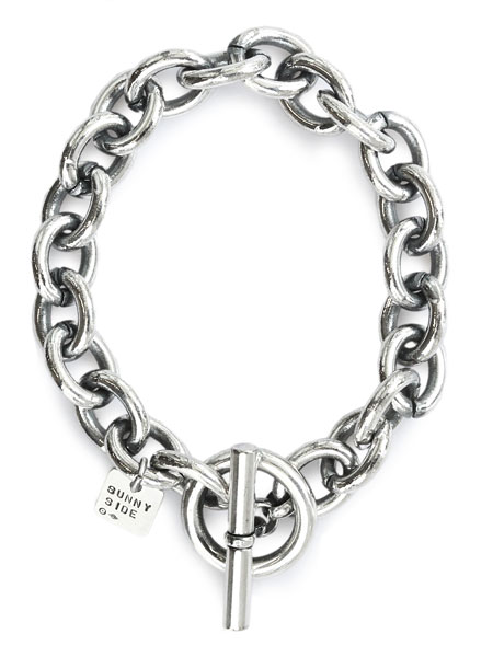 ON THE SUNNY SIDE OF THE STREET オン ザ サニー サイド オブ ザ ストリート 【 Azuki Chain Bracelet (Silver) 910-165B あずきチェーンブレスレット ( シルバー ) 】[ 正規品 ] オーバル 腕輪 プレゼントメンズ レディース