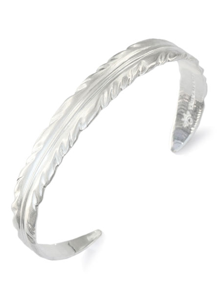 TSUNAIHAIYA ツナイハイヤ 【 Crane Feather Bangle クレーン フェザー バングル 】[ 正規品 ] ブレスレット カフ スターリングシルバー 羽 羽根 鳥 ツル 鶴 銀 925 ギフト プレゼント ユニセックス メンズ レディース 【 送料無料 】