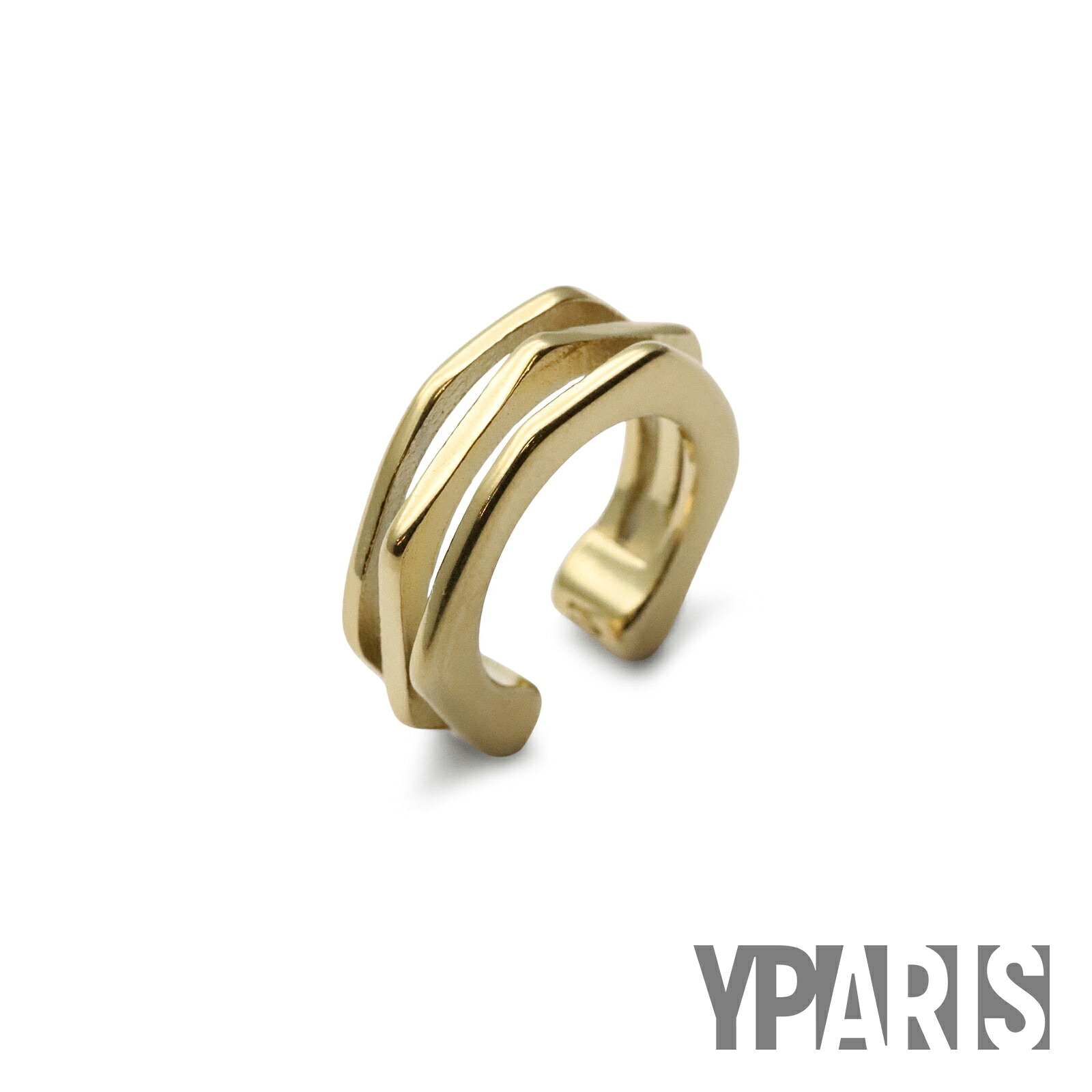 YPARIS ワイパリ 【 Bolty Gold [ C16EC11A ] イヤーカフ 】[ 正規品 ] イヤカフ 片耳用 ゴールドカラー ノンホールピアス イヤリング プレゼント ユニセックス ギフト ペア メンズ レディース 人気 海外ブランド フランス ワイパリス おしゃれ 【 送料無料 】 10,148円