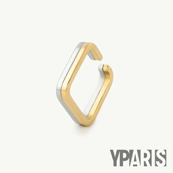 YPARIS ワイパリ 【 Ashley [ C8EC03 ] イヤーカフ 】[ 正規品 ] イヤカフ 片耳用 ゴールドカラー シルバーカラー ノンホールピアス イヤリング プレゼント ユニセックス ギフト ペア メンズ レディース 人気 海外ブランド フランス ワイパリス おしゃれ 【 送料無料 】