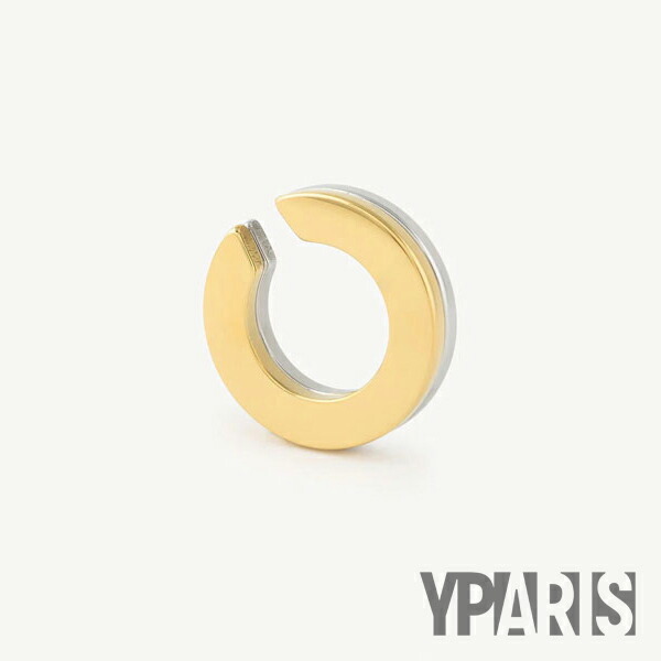YPARIS ワイパリ 【 Chance [ C8EC07 ] イヤーカフ 】[ 正規品 ] イヤカフ 片耳用 ゴールドカラー シルバーカラー ノンホールピアス イヤリング プレゼント ユニセックス ギフト ペア メンズ レディース 人気 海外ブランド フランス ワイパリス おしゃれ 【 送料無料 】