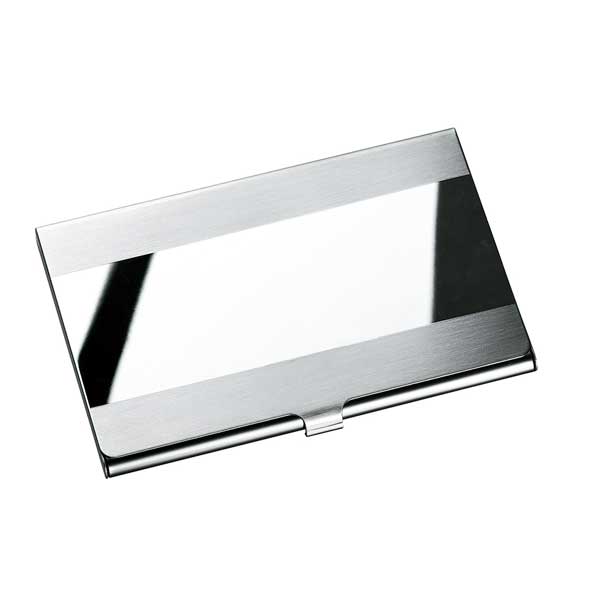楽天市場】CLAUSTRUM ステンレス カードケース SERVE サーブ 名刺入れ