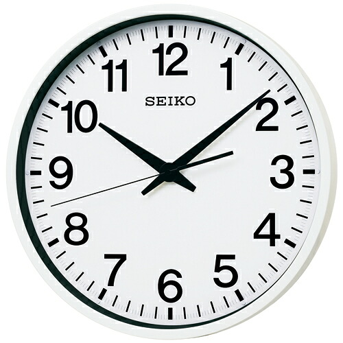 【SEIKO】セイコー オフィスタイプ衛星電波クロック GP201W