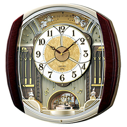 【SEIKO】セイコー 電磁波掛け時計縮くれる交響楽 RE564H
