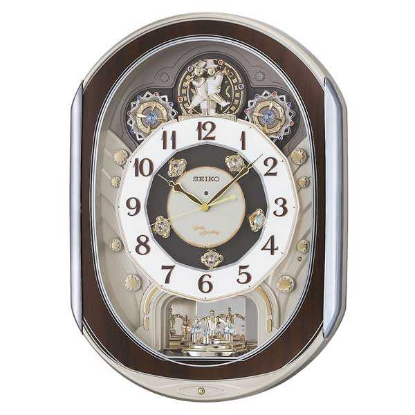 【SEIKO】セイコー 電波掛時計ウエーブシンフォニー RE578B