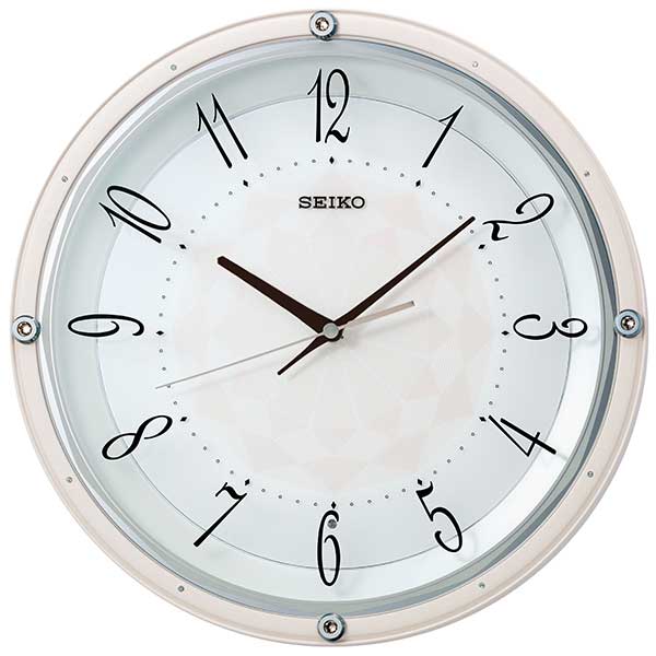【SEIKO】セイコー 判定基準電磁波掛け時計 KX257P 置き時計・掛け時計-インテリア・寝具・収納-掛け時計