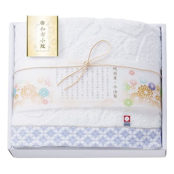 和布小紋 バスタオル WFK-021A PU｜いっつここ