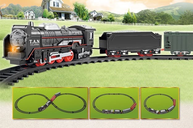 楽天市場】HAC ハック 蒸気機関車 レールウエイセット HAC5068