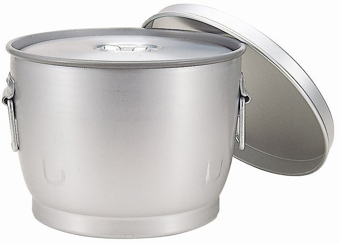 AG 18-8 目盛付二重食缶 10L 14010 - キッチン、台所用品
