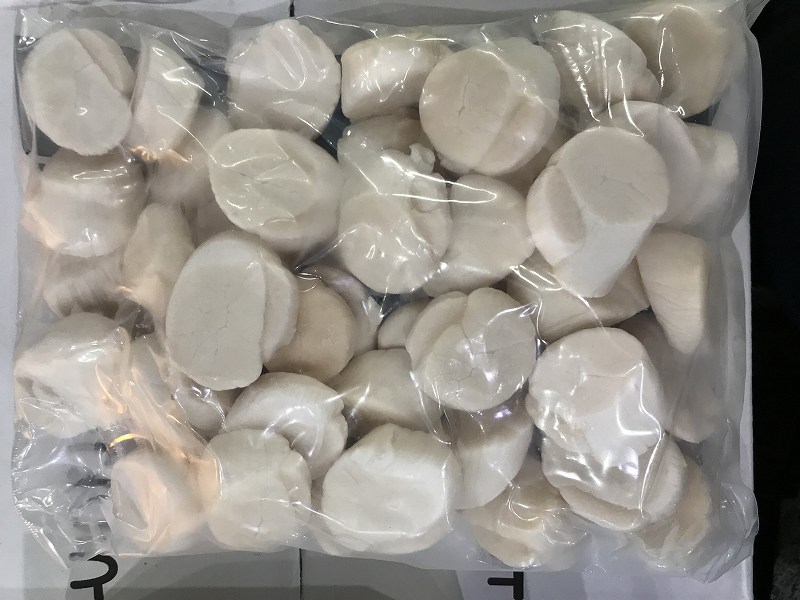 ＜冷凍＞ 12332 冷凍 帆立貝柱 生食用 3S 41/50 1kg
