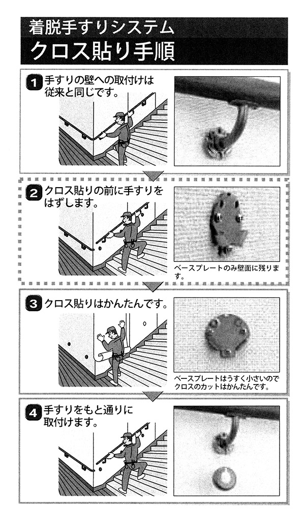 驚きの価格が実現！】 35mm手すり 金具 固定 手すりブラケット 別売りスペーサー対応 ostermalm.fi