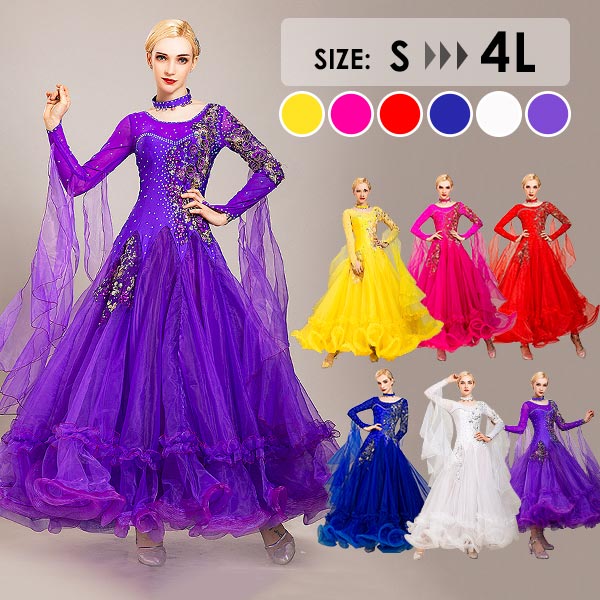 楽天市場】社交ダンス ドレス ダンス衣装 初心者 練習着 社交ダンス