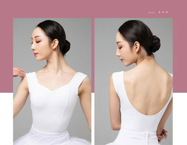 バレエ レオタード ダンスウエア 大人レオタード レッスン着 ノースリーブ 背中空き ジュニア 韓国 おしゃれ バレエダンス 練習着 演出用 コスチューム ダンス服 ブルー ホワイト ブラックdx009s1s1x2 Alittlepeaceofmind Co Uk